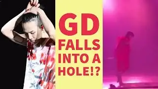 G DRAGON Falls Off Stage During His Bangkok Concert