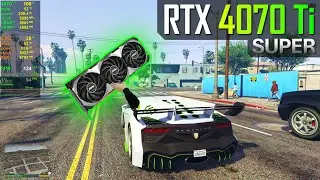 RTX 4070 Ti SUPER - GTA 5 - 1080p, 1440p, 4K, 8K и 16K