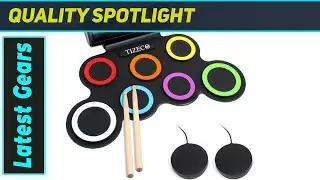 Vhffoso Electric Drum Set: The Ultimate Portable Drum for Kids!