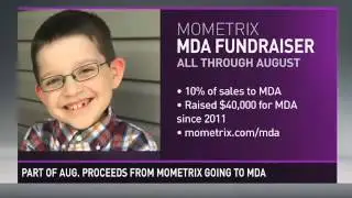 Jay Willis of Mometrix discusses MDA fundraiser on 12News at Noon