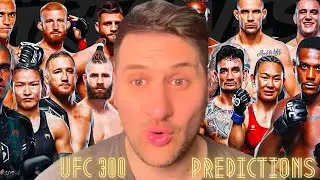 UFC 300 Predictions and Is This Card Worth the Hype?