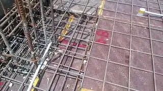 #Steel Febrecation of 4th Floor Slab#Steel Fixing of Slab Bottom Mesh#Steel#construction#civil