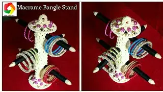 Macrame new design | How to make Handmade Macrame Bangle holder