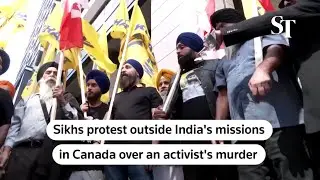 Canadian Sikhs protest over activist's murder
