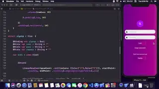 Custom Login Screen In SwiftUI Part 2-  Using Custom TextFields And Custom Buttons SwiftUI Tutorial