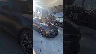 Tinted This 2024 Camaro ZL1 Black Panther 257 Of 350