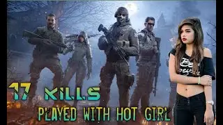 OP 17 KILLS || CALL OF DUTY MOBILE || WITH HOT GIRL ||  RANDOM TEAM || by THE KILLER SHOW