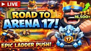 Clash Royale Gameplay Day 24 Live Now | Road to Arena 17 | Intense Ladder Push and Epic Battles