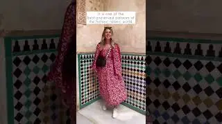The most beautiful fortress and palace in Spain 🇪🇸 #spain #andalucia #alhambra