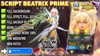 Script Skin Beatrix PRIME M4 - Stellar Brilliance No Password | Full Effect Voice | Patch Terbaru