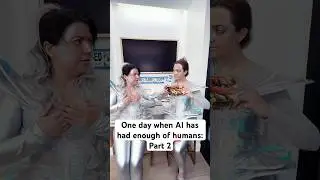 When AI has had enough of humans PART 2 🥪#comedy #sketch #parody #ai #story #funny #relatable #skit