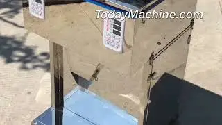 Mini One Two Four Six Head Weight Filler For Granule Beans 5L Hopper Filling Machine Linear Weigher