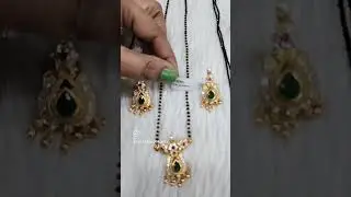 92.5 Silver black beads collection lights weight desgins with matching earrings order 7673949852