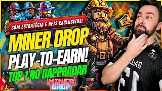 Miner Drop Est&aacute; no Top 1 do DappRadar &ndash; Entenda Como Jogar e Lucrar Agora Mesmo!