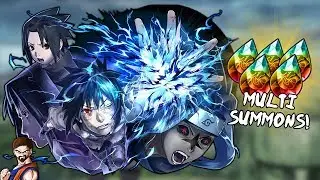 SASUKE FINAL VALLEY MULTI SUMMON 2 ANNIVERSARY! - Naruto Ultimate Ninja Blazing ITA
