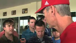 Tuesday Practice Highlights, 10U Team Visit and Post-Practice Interviews
