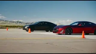 Drako GTE benchmarking with Tesla Model S P100D