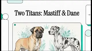 Two Titans, Mastiff and Dane