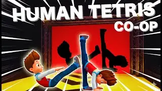 05-Min HUMAN TETRIS | Immersive Interactive Warm Up Rider | CO-OP 2 Players