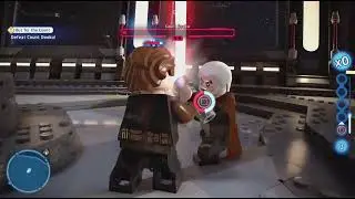LEGO Star Wars: The Skywalker Saga_ fight count dooku as biggs darklighter