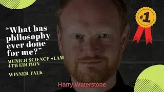 &ldquo;What has philosophy ever done for me?&rdquo; - Harry Waterstone