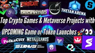 Top Upcoming Crypto Gaming Token & Game Launches | Sidus, MonkeyBall, Thetan Arena & More