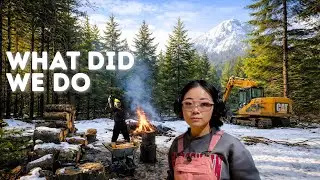 Мы строим дом с нуля &mdash; это первый день!