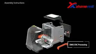 Xhorse IKeycutter CONDOR XC-MINI Key Cutting Machine Introduction