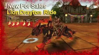 VSRO New Pet  Lion Drayton🔥 [ Selling ]🔥 Silkroad Online 3D