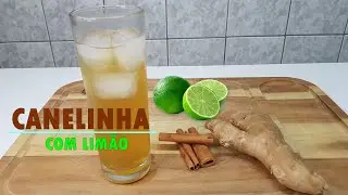 CANELINHA COM LIM&Atilde;O | COQUETEL ALCO&Oacute;LICO | UMA DEL&Iacute;CIA !!!