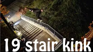 Skateboarder does IMPOSSIBLE rail! | Garrett Ginner