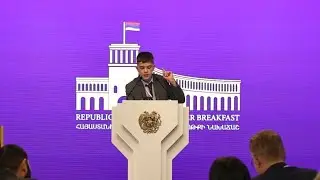 Dow Pursley, 8th Grader at AYB school - Republic of Armenia Inaugural Prayer Breakfast
