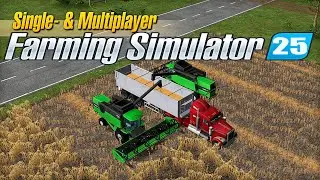 🔴Farming Simulator 25.  ➤  Карта - PGR BRUZDA.