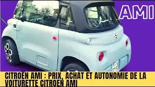 Citro&euml;n Ami : Prix, achat et autonomie de la voiturette citroen ami