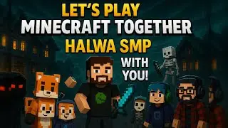 LET PLAY MINCRAFT - HALWA SMP | @saurhubb x @halwagamerx #HALWASMP #live