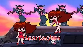 FNF Heartaches but its Old GF vs New GF.