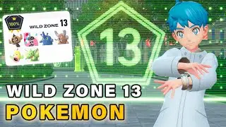 How to find All Pokemon in Wild Zone 13 ► Pokemon Legends ZA