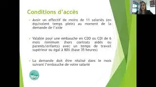Webserie#8 : Défi Emploi : une aide financière pour former en interne un nouveau salarié.