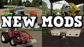 NEW CONSOLE MODS!!!Golfcart, Lancyboi New Shed, Plus More New Mods | Farming Simulator 19