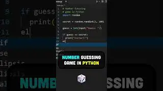 Number Guessing Game in Python! 