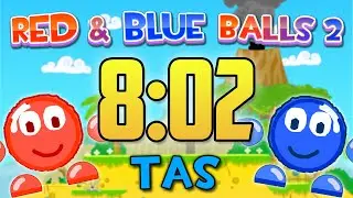 Red and Blue Balls 2 Any% TAS in 8:02