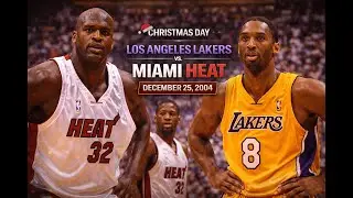 12/25/2004 Los Angeles Lakers vs. Miami Heat Kobe Bryant Full game