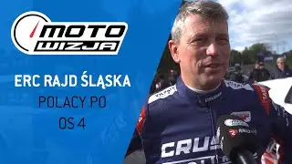 Polscy kierowcy po OS 4 | #FIAERC Rajd Śląska