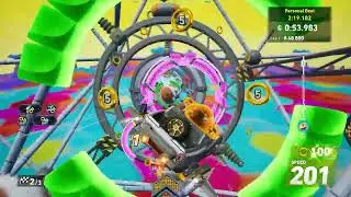 sonic racing crossworlds hidden world sonic speed 2:18.136