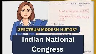 Indian National Congress | Modern History Spectrum Notes | UPSC