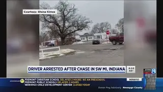 Driver arrested after multi-state chase ID'd