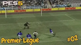 PES 5 PC 📍 Pr3mi3r League 🔥Liga English 🔥Season 02 ( PRO EVOLUTION SOCCER 5 ) GAMEPLAY #gaming