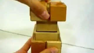Japanese Puzzle Box/the solution of Karakuri Secret Box/ Krakuri Cube /Trad Japan