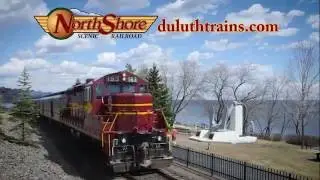 Ride the North Shore Scenic Railroad in Duluth