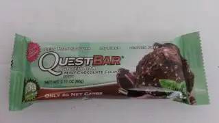 Quest Nutrition Mint Chocolate Chunk | Protein Bar Review